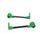 Lever guard ACCOSSATO DE008 with black hose and joint right + left, carbon