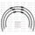 STANDARD Front brake hose kit Venhill POWERHOSEPLUS HON-10007FS-CB (3 cevi v kompletu) Carbon hoses, stainless steel fittings