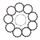 Friction plates kit with clutch cover gasket ATHENA P40230104