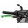Brake lever without adapter PUIG 4.0 4110VT poklopna (foldable) green/orange