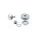 Screw + spacer + washers + nut kit RMS 121850371 for side fender fixing