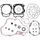 Complete gasket kit WINDEROSA 8110067 with seals