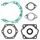 Complete Gasket Kit with Oil Seals WINDEROSA 711308