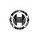 Fuel cap cover PUIG RADIKAL 6318U siva