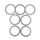 Steel clutch plates kit ATHENA P40240065