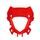 Headlight Mask POLISPORT 8681200001 Rdeč