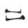 Lever guard ACCOSSATO DE003 with black hose and joint right + left, aluminium