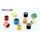 Roller set RMS 100400630 25x22 26g (6 pieces)