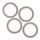 Steel clutch plates kit ATHENA P40240032