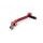Gear shift pedal PUIG 22230R rdeč adjustable