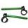 Lifted clip-on ACCOSSATO CP008 +10 mm 10 degrees inclination, black