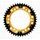 Rear sprocket SUPERSPROX STEALTH RST-1306:44-GLD zlata 44T, 530