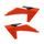 Radiator Scoops POLISPORT 8478000001 Black/Orange