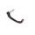 Lever guard ACCOSSATO "Ultra-Light" DE011 with red eyelet and insert right, carbon