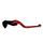 Ročica zavore ACCOSSATO EDR15 fixed CNC-worked aluminium, red
