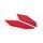 Spare deflectors PUIG DOWNFORCE 20329R rdeč