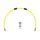Set cevi za sklopko Venhill POWERHOSEPLUS KAW-11010CB-YE (1 cev v kompletu) Yellow hoses, black fittings