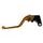 Clutch Lever ACCOSSATO ESY688H fixed CNC-worked aluminium, gold