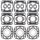 Top End Gasket Kit WINDEROSA 710181A