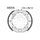 Brake shoe set EBC S605G grooved includings springs