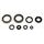 Set tesnil motorja za olje (Engine Oil Seals Kit) ATHENA P400510400252