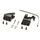 Mounting kit POLISPORT MX FLOW / BULLIT 8308300011 Črn