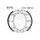Brake shoe set EBC 937G grooved