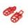 Stopalke (Footpegs) ACCOSSATO OFF-ROAD FR801 rdeč