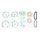 TOPEND set tesnil za motor ATHENA P400210600090