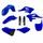 Set plastik POLISPORT 91283 OEM Color