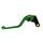Clutch Lever ACCOSSATO ESB22 fixed CNC-worked aluminium, green