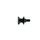 Stand supports ACCOSSATO ST001 without protection screw pitch M6, Black