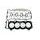 TOPEND set tesnil za motor ATHENA P400210600228