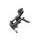 Thumb brake master cylinder ACCOSSATO BP002 piston diam. 10.5 mm with short lever and bracket included