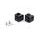 Adapterji za stopalke (Footpeg adapters) PUIG 20241N adjustable črna