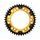 Rear sprocket SUPERSPROX STEALTH RST-899:42-GLD zlata 42T, 525