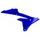 Radiator scoops POLISPORT 8417200001 (par) blue Yam 98