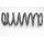 Shock spring KYB 120535006201 245mm 58N 50mm
