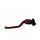 Clutch Lever ACCOSSATO ESD082 fixed CNC-worked aluminium, red