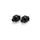Adapterji za stopalke (Footpeg adapters) PUIG 7203N črna