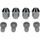Wheel Stud and Nut Kit All Balls Racing 85-1146