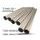 Titanium seamless Gr.1 TUBE AISI Tig GPR TU.T.3 Brushed Stainless steel