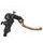 Radial brake master cylinder ACCOSSATO PC008 PRS 19 x 17-18-19 with folding lever,gold
