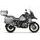 Komplet aluminijastih kovčkov z nosilci in ploščo SHAD TERRA, 48L zadnji kovček in 36L/47L stranski kovčki SHAD R 1200 GS Adventure/ R 1250 GS Adventure