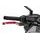 Brake lever without adapter PUIG 4.0 4110RO poklopna (foldable) red/gold