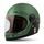 Integralna čelada CASSIDA Fibre SUPER HOOLIGAN black/ metallic green/ grey XS