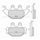 Zavorne obloge RMS 225103070 organic