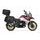 Set of SHAD TERRA TR40 adventure saddlebags and SHAD TERRA aluminium top case TR55 PURE BLACK, including mounting kit SHAD QJMOTOR SRT800/X