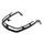 Front mudguard bumper RMS 142800031 črna