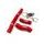 Silicone radiator hoses EXED EP-SH-K-20/23-R rdeč